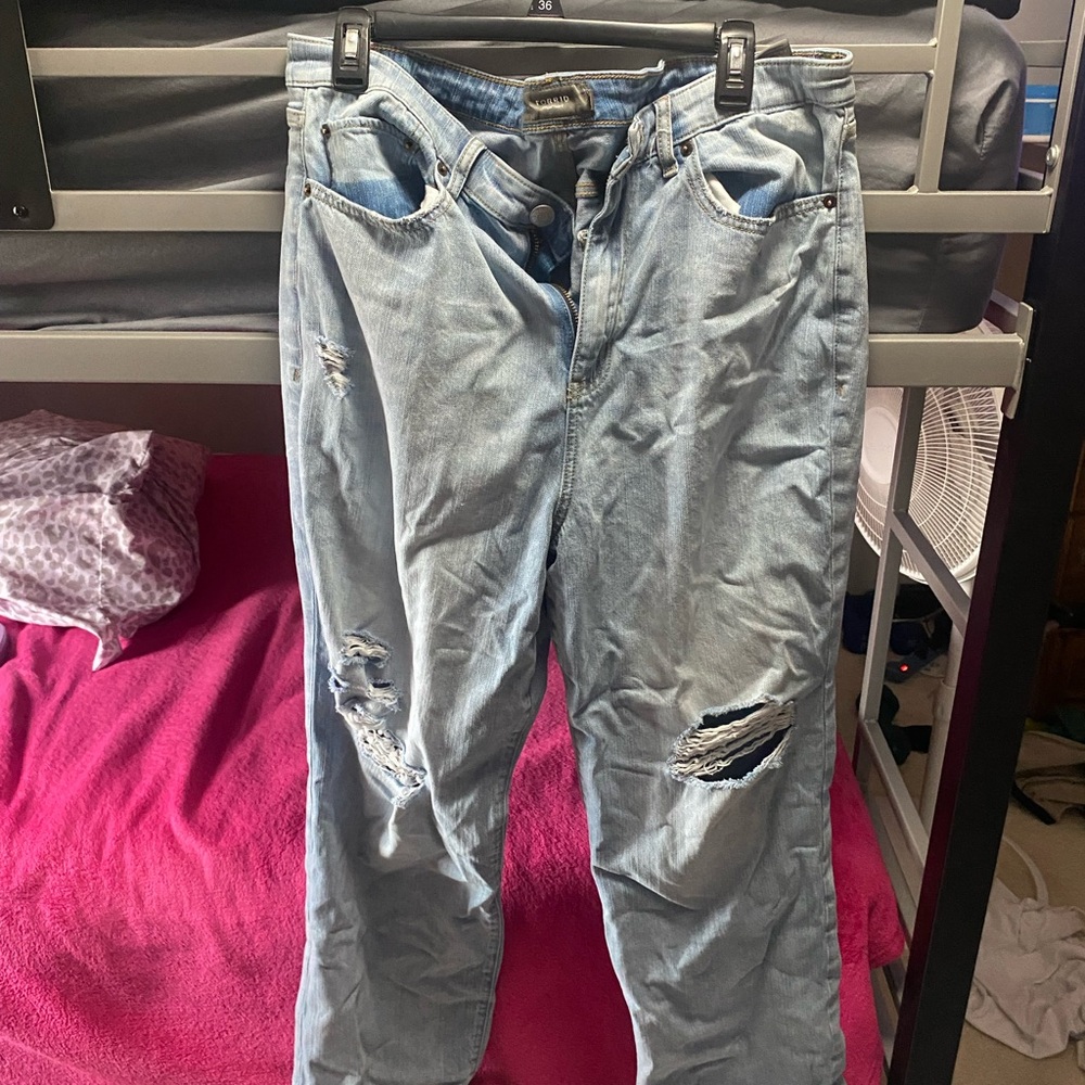 Torrid Light Blue Straight Leg Jeans